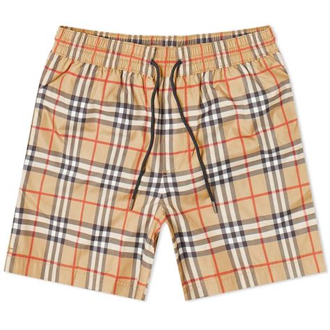 burberry grafton check swim short|burberry check swim shorts.